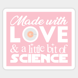 Made with Love (Pink Version 2) Sticker